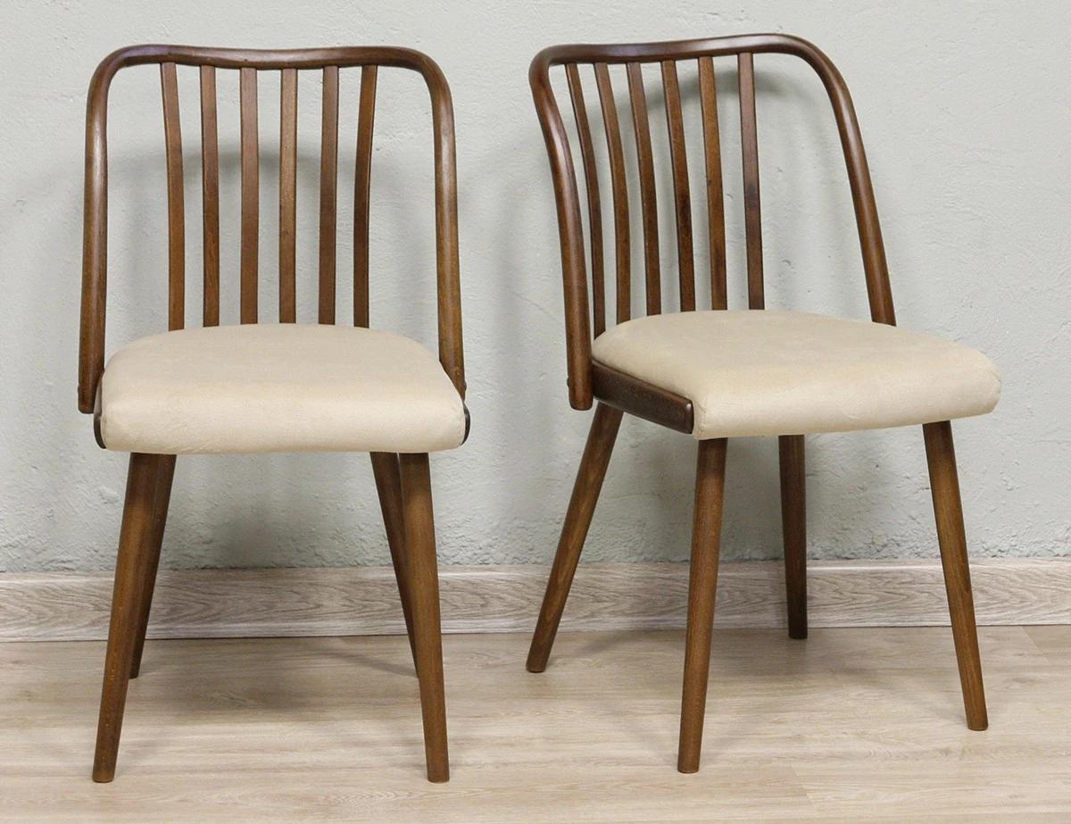 Реставрация пары стульев Antonín Šuman