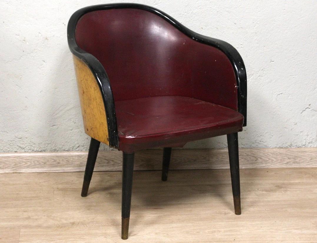 Реставрация винтажного кресла Sotka
