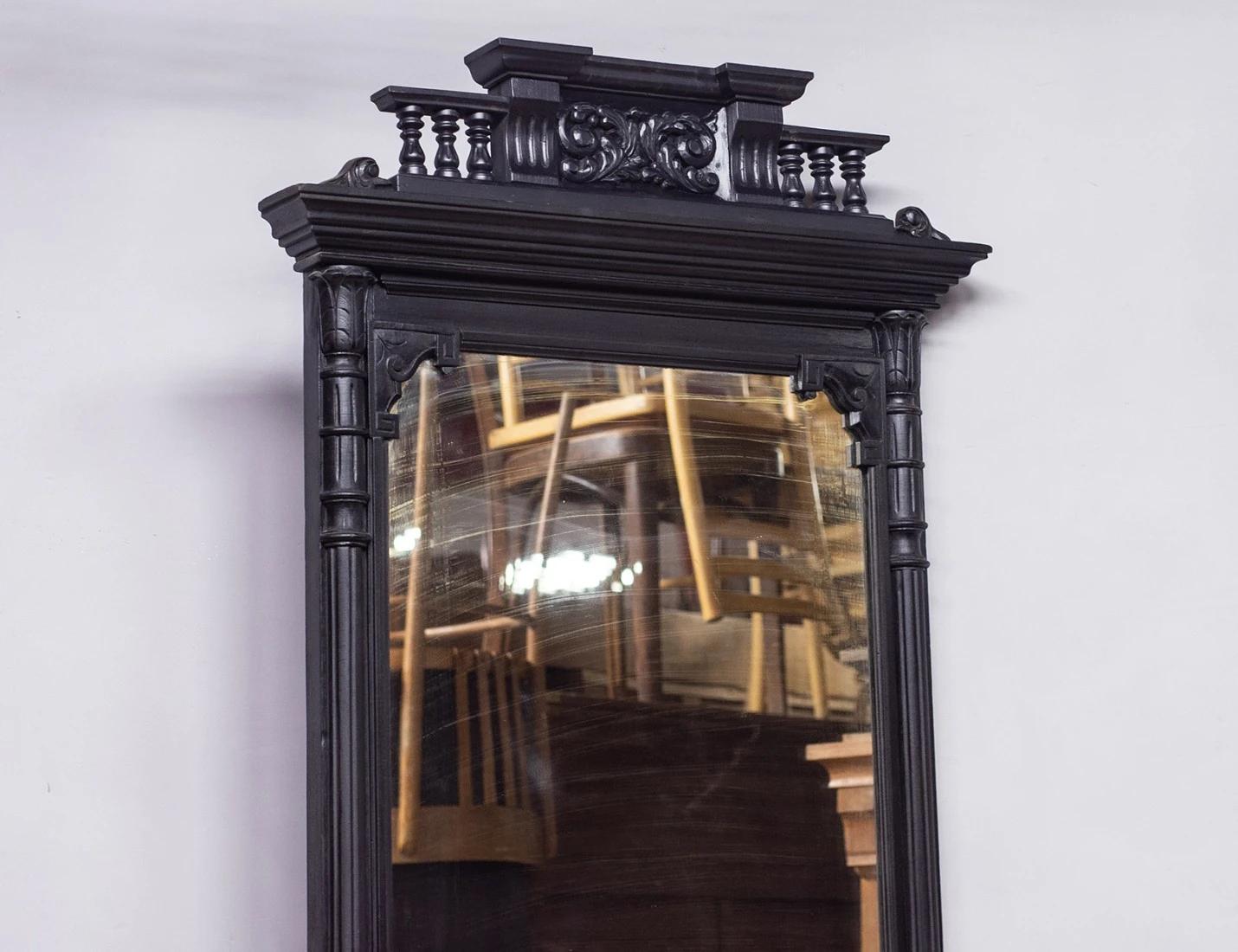 Реставрация простеночного зеркала 19 века