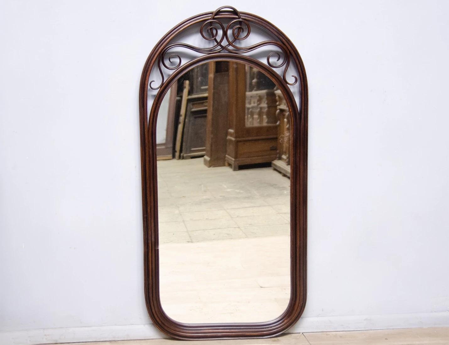 Реставрация гардеробного зеркала Братьев Тонет