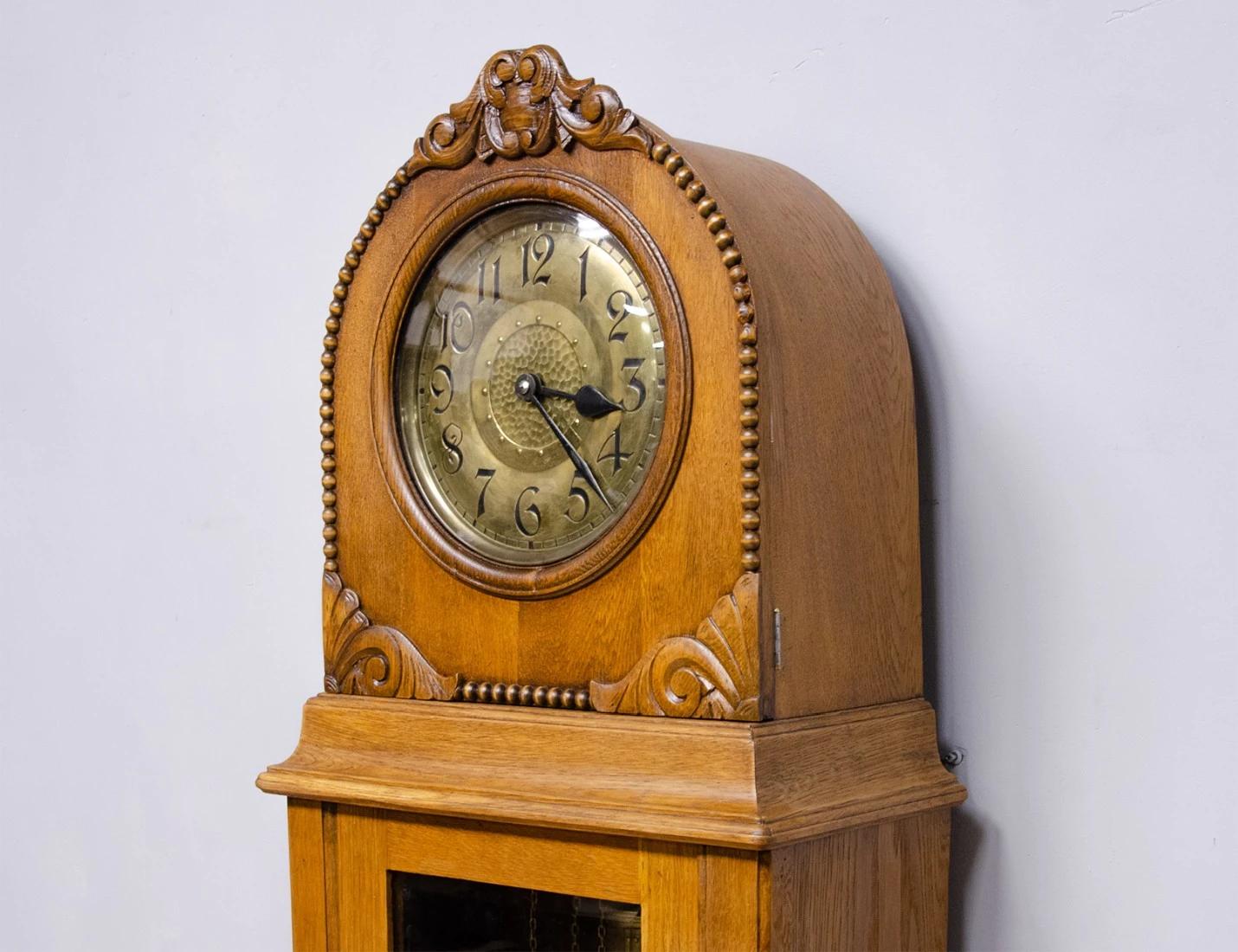 Реставрация антикварных напольных часов FMS