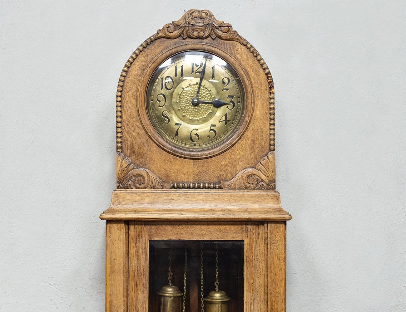 Реставрация антикварных напольных часов FMS
