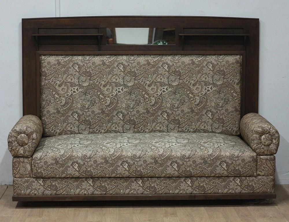 Реставрация дивана с высокой спинкой