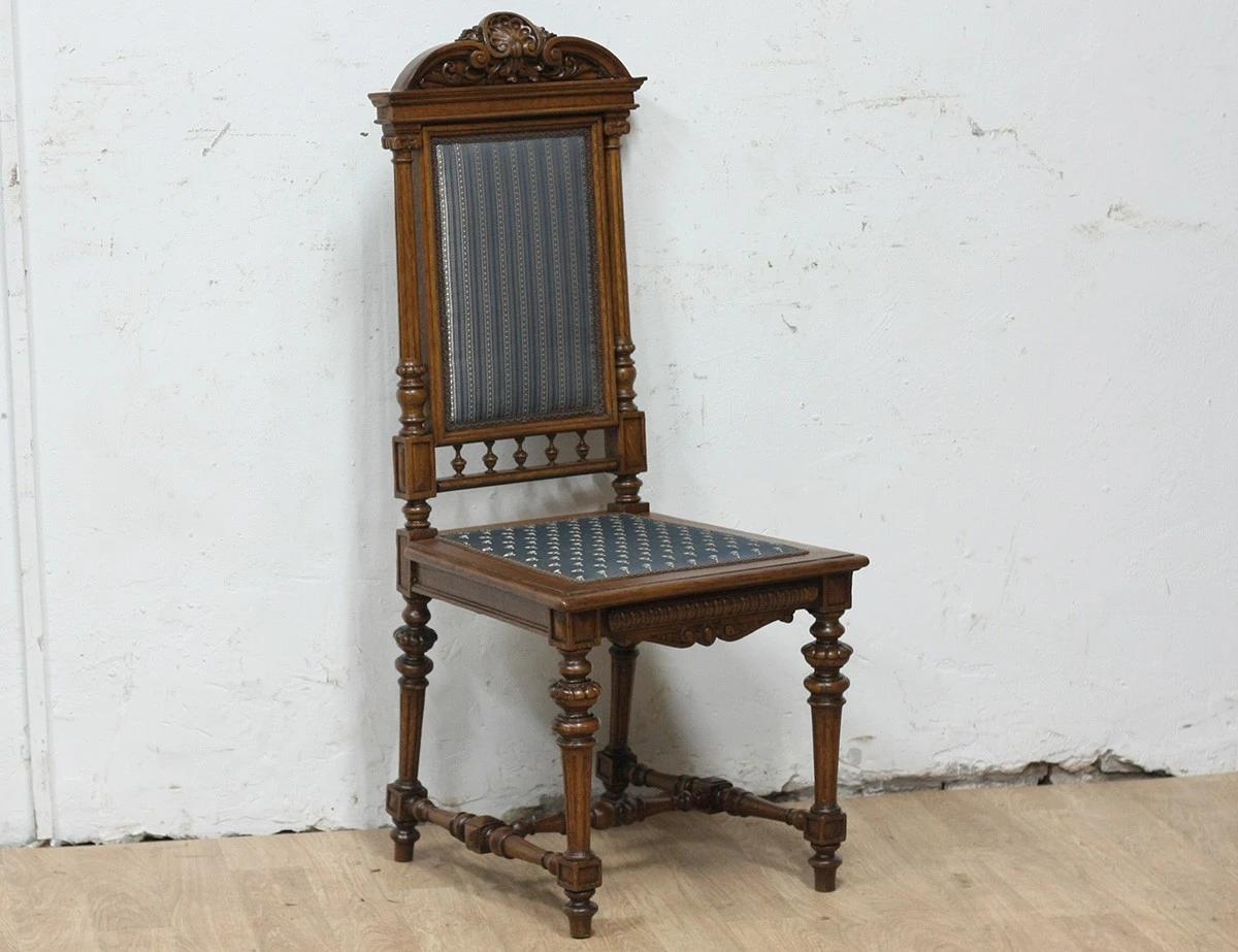 Реставрация дубовых стульев 19 века