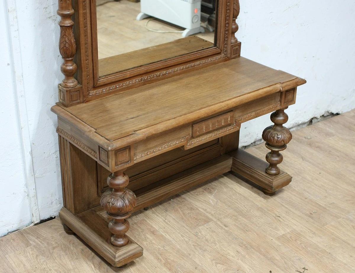Реставрация простеночного зеркала 19 века