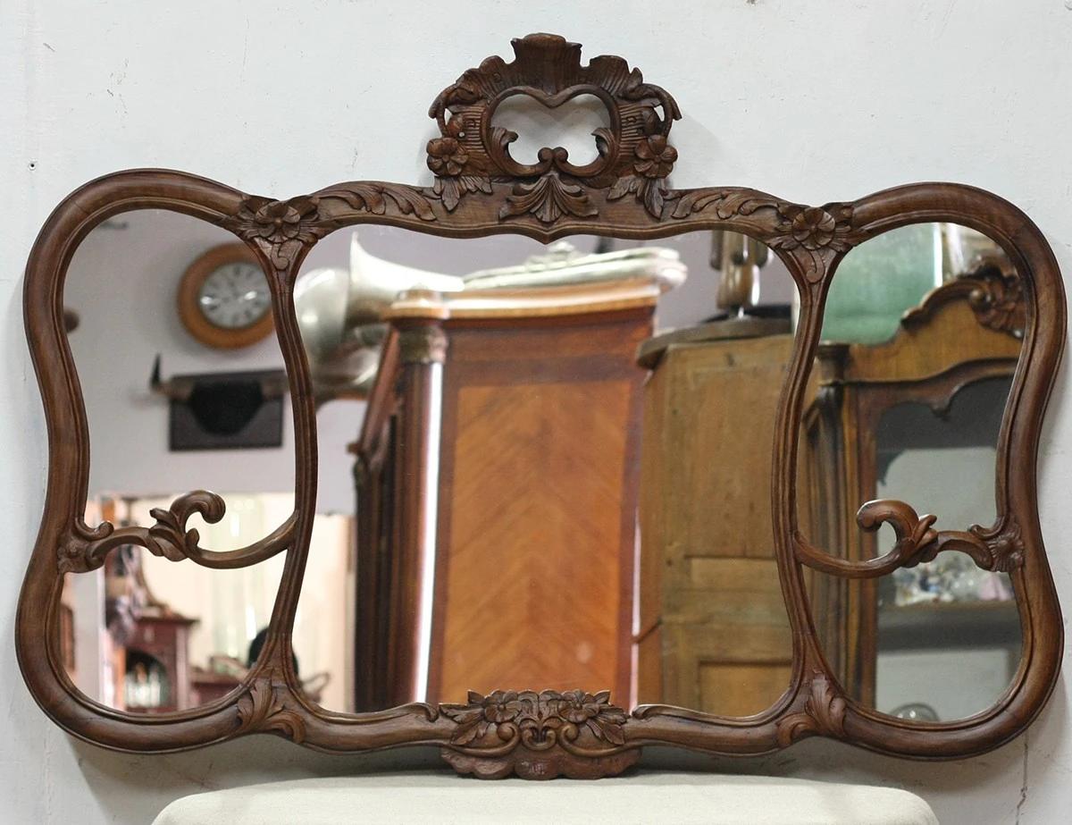 Реставрация настенного зеркала 19 века