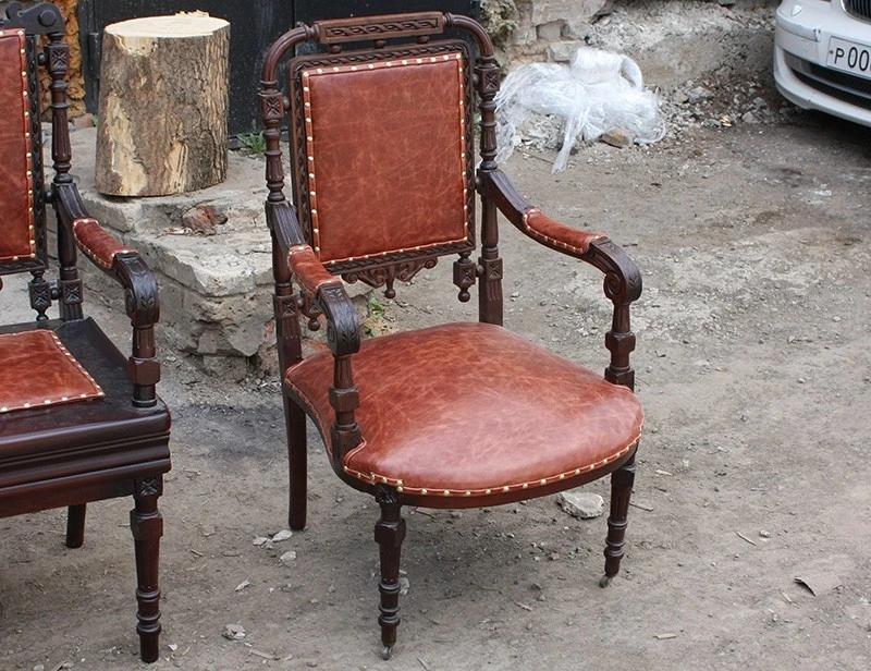 Реставрация старинного кресла